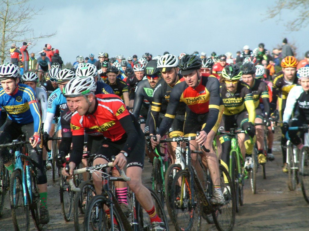 London Cyclo Cross Team Championships First Lap