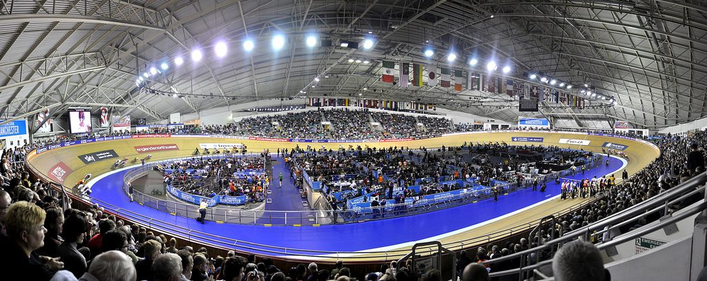 Velodrome track racing