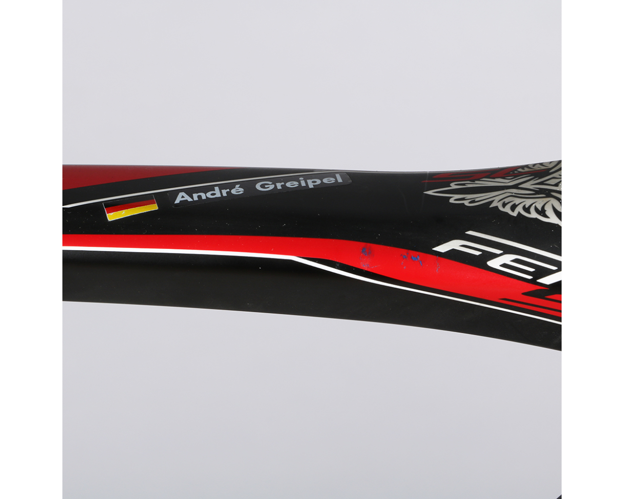 Andre Greipel Ridley Fenix SL Lotto Soudal Ex-Team Road Bike Name Top Tube