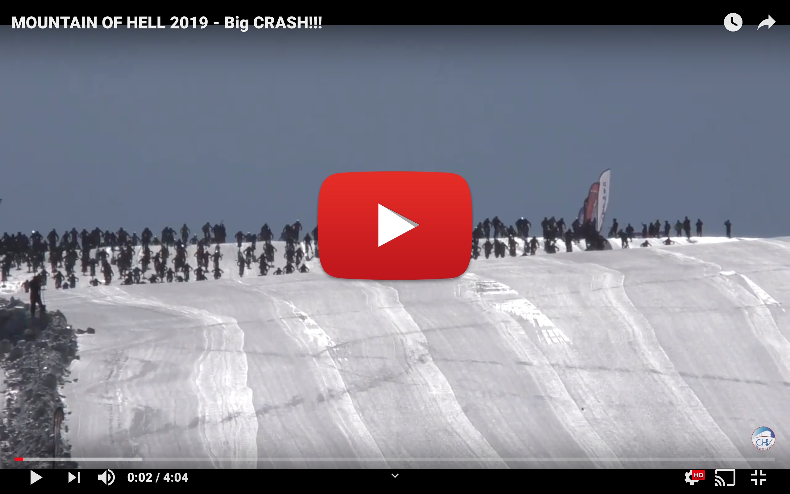 Watch: Mass Rider Crash At The Mountain Of Hell Event