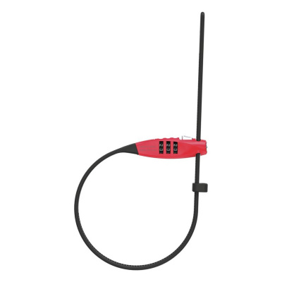 Abus Combiflex TravelGuard cable lock 0.45 m Red