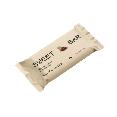 Box of Santa Madre White Chocolate and Cranberry Bars 36x60g