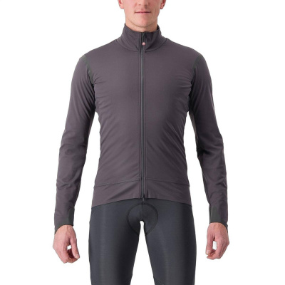 Castelli Alpha Ultimate Insulated Jacket Dark Gray Black