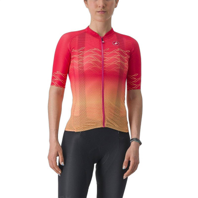 Castelli Climbers 2.0 Jersey Hibiscus Light Orange Women