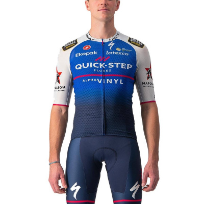 Castelli Climber's 3.1 Jersey Belgian Blue White Quick-Step
