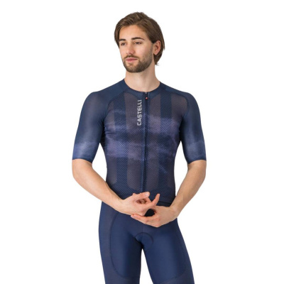 Castelli Climbers A/C Jersey Blue