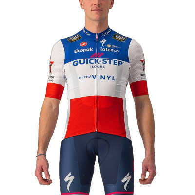 Castelli Competizione Short-Sleeve Jersey French Champion Quick-Step