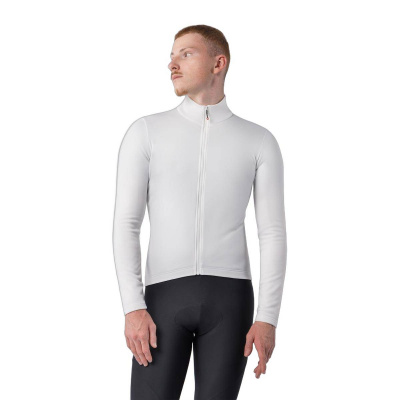 Castelli Competizione Thermal Long-Sleeve Jersey Ivory White