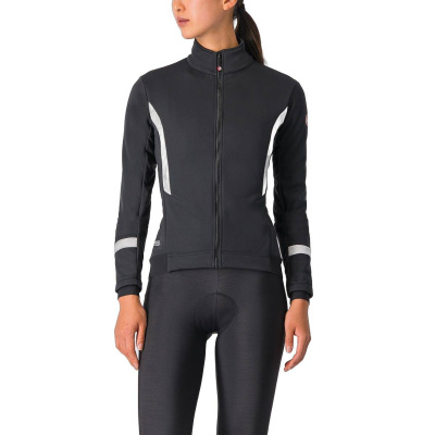 Castelli Dinamica 2 Jacket Light Black White Reflex Women