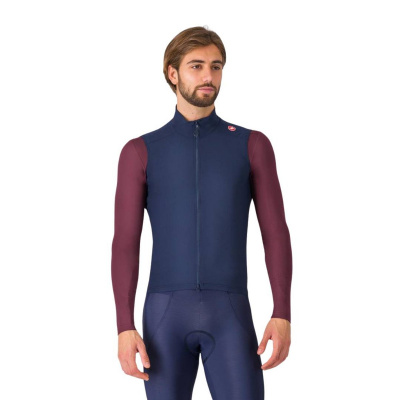 Castelli Espresso Blue Vest