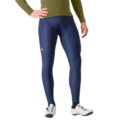Castelli Espresso Long Bib Tights Blue