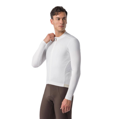Castelli Espresso Thermal 2 Long-Sleeve Jersey Ivory White