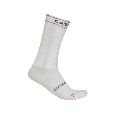 Castelli Fast Feet 4 Socks White