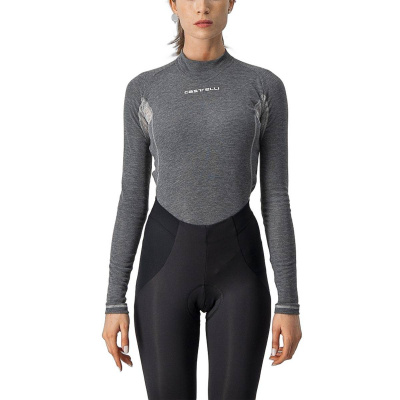 Castelli Flanders 2 Warm Long Sleeve Base Layer Grey Women's