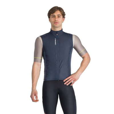 Castelli Fly Direct Vest Twilight Blue Silver Grey
