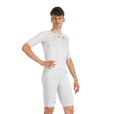 Castelli Free Aero Race S White Bib Shorts