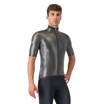 Castelli Gabba R Short Sleeve Jacket Gray Black