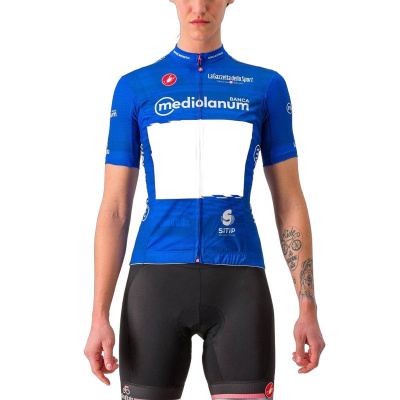 Castelli Giro d'Italia Competizione Short Sleeve Blue Women's Jersey