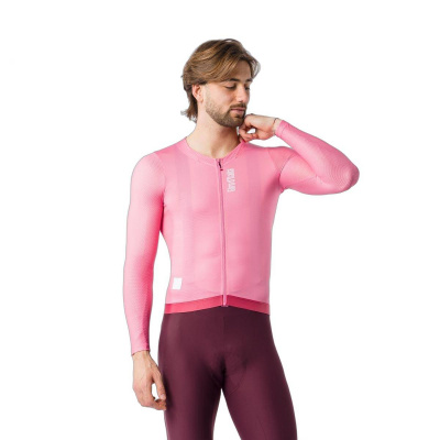 Castelli Giro d'Italia Corretto Long-Sleeve Jersey Pink Giro