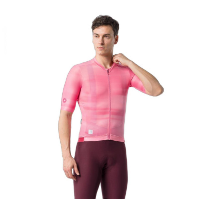 Castelli Giro d'Italia Espresso 2 Short-Sleeve Jersey Pink Giro