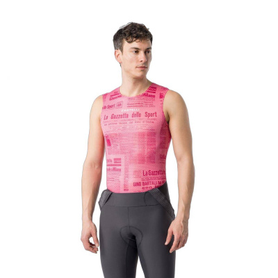 Castelli Giro d'Italia Gazzetta dello Sport Sleeveless Base Layer