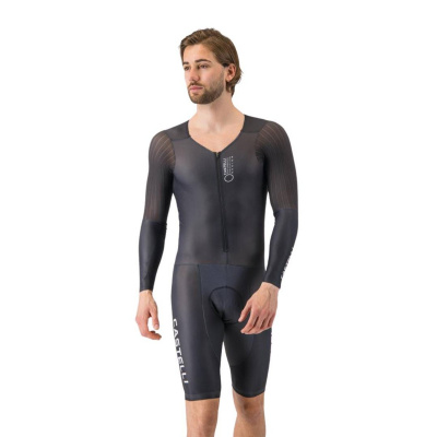 Castelli Integral Body Paint Cycling Suit Black