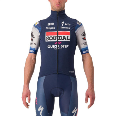 Castelli Perfetto RoS 2 Belgian Blue Soudal Quick-Step Vest
