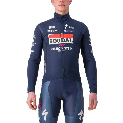 Castelli Perfetto RoS 2 Jacket Belgian Blue Soudal Quick-Step