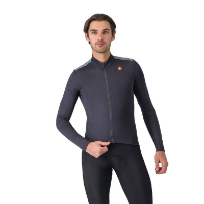 Castelli Puro 4 Long-Sleeve Jersey Dark Grey