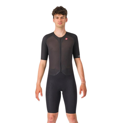 Castelli Sanremo S Speed Black Cycling Skinsuit