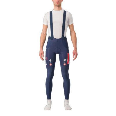 Castelli Sorpasso RoS Long Bib Tights Blue Belgian Soudal Quick-Step