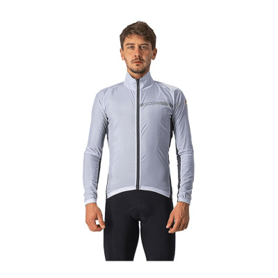 Castelli Squadra Stretch Jacket Silver Grey