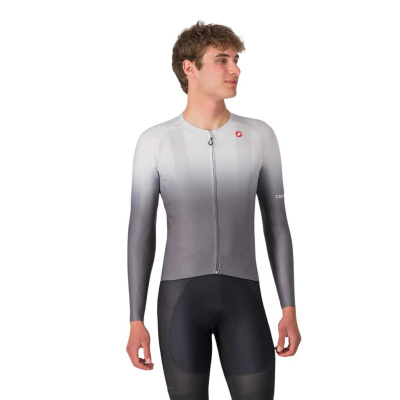 Castelli UPF Long Sleeve Jersey Silver Gray