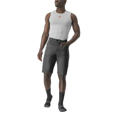 Castelli Unlimited Baggy Short Dark Gray Black