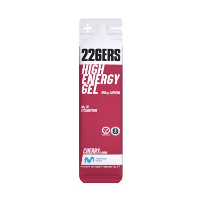 Energy gel 226ERS High Energy Cherry 76g Caffeine
