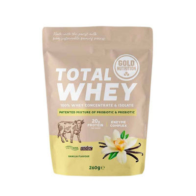 GoldNutrition Total Whey Vanilla Protein 260g