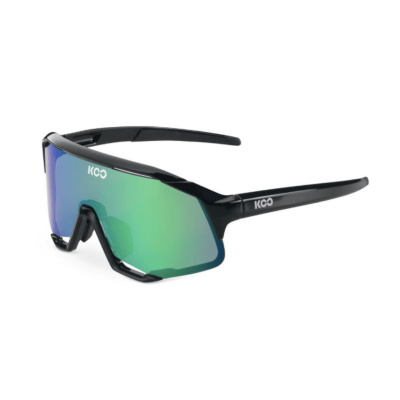 KOO Demos Sunglasses Black Green Lens