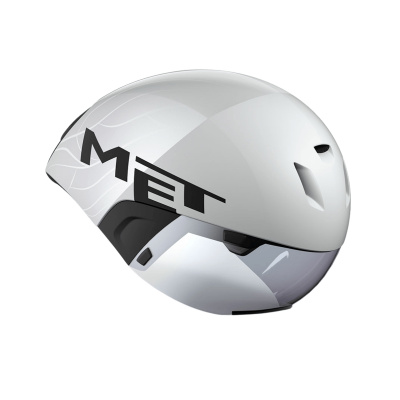 MET Codatronca White Silver Helmet