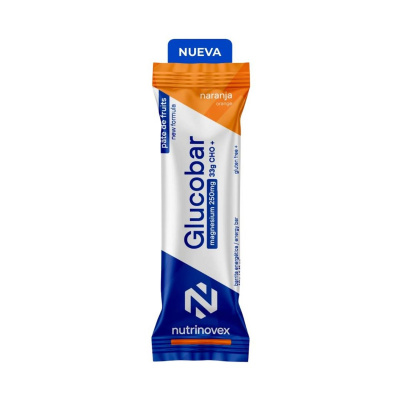 Nutrinovex Glucobar Energy Bar 33g CHO Orange