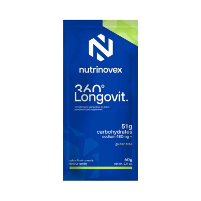 Nutrinovex Longovit 360 Energy Drink Lemon Mint 60 g