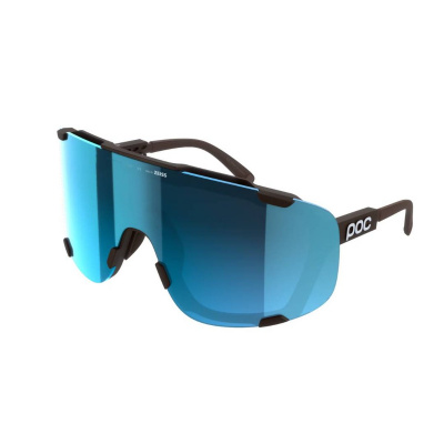 POC Devour Brown Glasses Blue Lens + Extra Lens