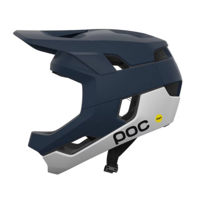POC Otocon Race MIPS Helmet Blue White