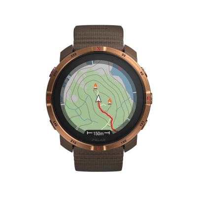 Polar Grit X2 Brown Watch