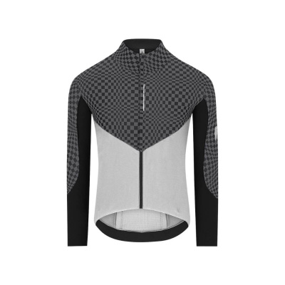 Q36.5 Dottore Hybrid Que Long Sleeve Jersey Grey Black