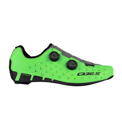 Q36.5 Unique Road Fluorescent Green Cycling Shoes