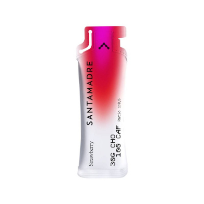 Santa Madre Unusual Energy Gel 30CHO 100 CAF Strawberry 50 ml