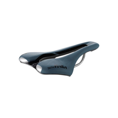 Selle Italia SLR Boost Gravel TI 316 Superflow Saddle Blue