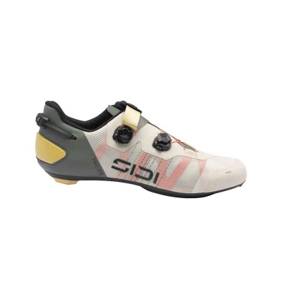 Sidi Wire 3 Shoes  Sand / Fluoro Coral