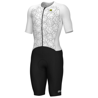 Ale - Triathlon Focus Body S/S Skinsuit - Cycling skinsuit