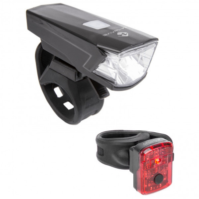 M-Wave - Atlas K 15 USB Set - Bike light set